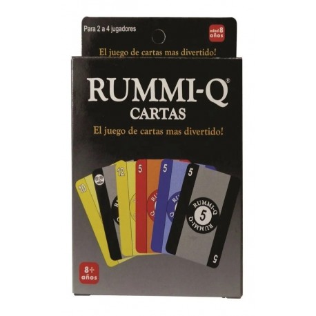 Juego Mesa Cartas Rummi-q Terna Escalera Rummy (Entrega Inmediata)
