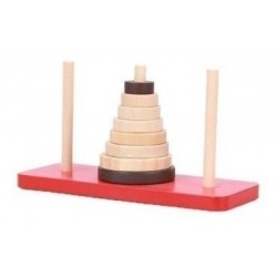 Torre De Hanoi Juguetes De Madera Didácticos Mayoristas (Entrega Inmediata)
