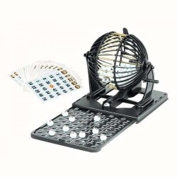 Juego Bingo Familiar Salón Mesa Entretenimiento Balotas 208 (Entrega Inmediata)