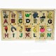 Didáctico De Madera Infantil Rompecabezas Abecedario Mck6201 (Entrega Inmediata)
