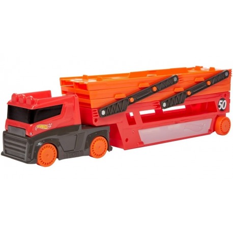 Mega Truck Hot Wheels Megarremolque Mula Camión Ghr48 (Entrega Inmediata)