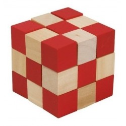 Cubo Serpiente Madera Ref 286 Destreza (Entrega Inmediata)