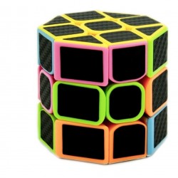 Cubo 3x3x3 Cilindro Octogonal Fibra De Carbono Ref. 8927 (Entrega Inmediata)