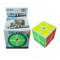 Cubo Rubik 2x2 Juego Mental 8822 Base Blanca Bordes (Entrega Inmediata)