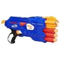 Nerf Strke Elite Dual Strike B4619 Pistola Hasbro (Entrega Inmediata)