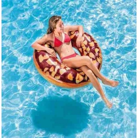 Flotador Dona Inflable Intex Chocolate Donut Tube 56262 (Entrega Inmediata)