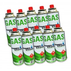Set X 10 Tanques Gas Butano Ideal Para Estufas Soplete (Entrega Inmediata)