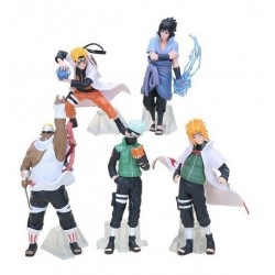 Set Naruto X5 Sasuke Kakashi Naruto - Anime + Obsequio (Entrega Inmediata)