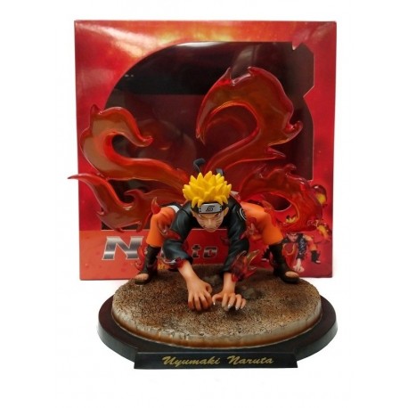 Naruto Shippuden Uzumaki Naruto Kurama Kyubi Figura En Caja (Entrega Inmediata)