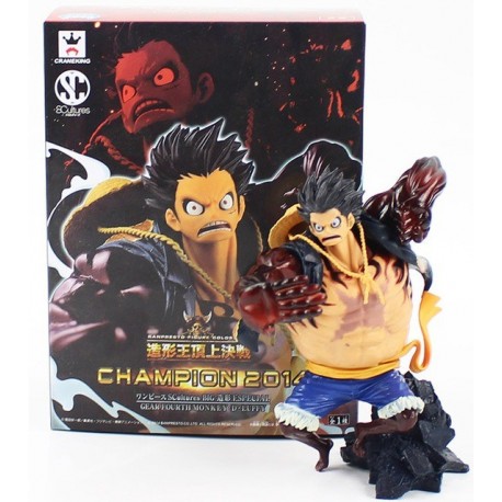 One Piece Champion 2014 Monkey D Luffy Gear 4 Figura En Caja (Entrega Inmediata)