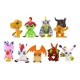 Digimon Adventure Agumon Palmon Colección 9 Figuras En Bolsa (Entrega Inmediata)