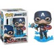 Marvel Avengers Endgame Capitán América Worthy Funko Pop (Entrega Inmediata)