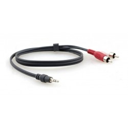 Cable Auxiliar Plug 3.5 Mm A Rca Para Tv Box Audio Y Video (Entrega Inmediata)