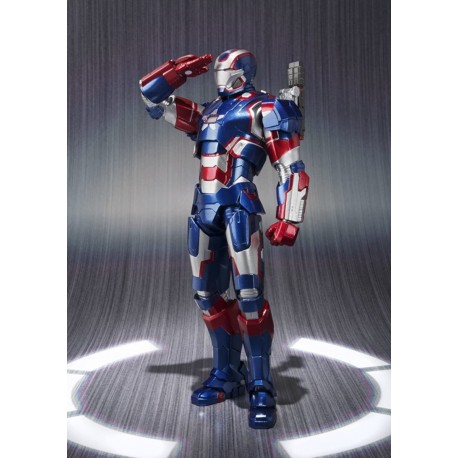 Iron Patriot Iron Man 3 S.h.figuarts Bandai Marvel (Entrega Inmediata)