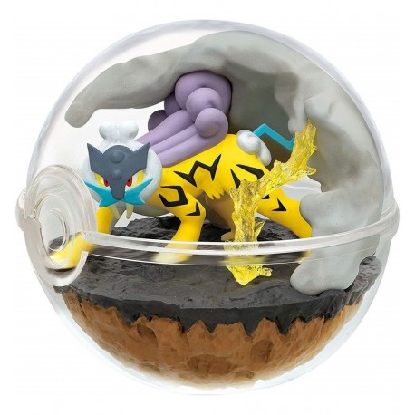 Pokemon Figura Terrario Raikou (Entrega Inmediata)