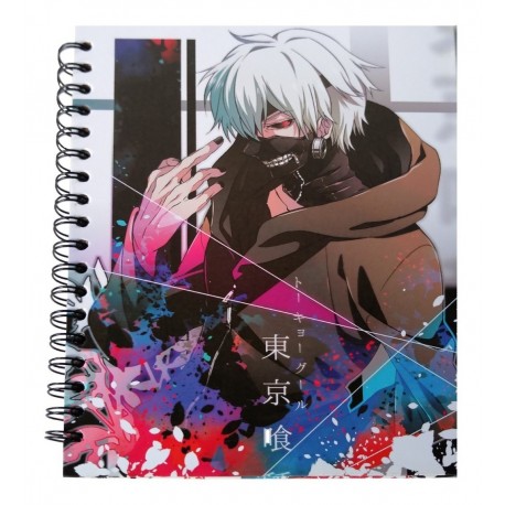 Cuaderno 80 Hojas Tokyo Ghoul Pasta Dura. (Entrega Inmediata)