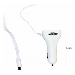 Cargador Triple Usb 2.0 Para Carro Rapida Carga (Entrega Inmediata)