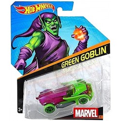 Hot Wheels Carro Auto Duende Verde Marvel Escala 1/64 (Entrega Inmediata)