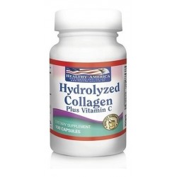 Hydrolyzed Collagen 1.500 Mg Plus Healthy America 100 Caps (Entrega Inmediata)