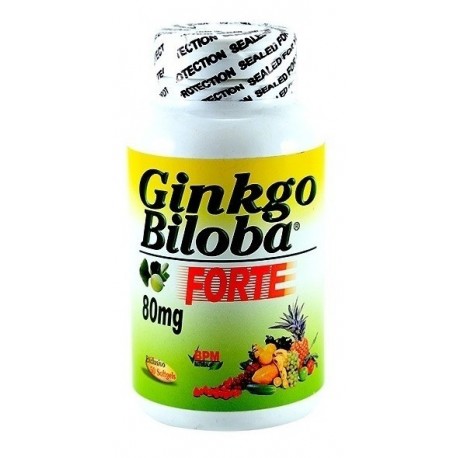 Gingko Biloba Forte X 50 Cápsulas , 80mg (Entrega Inmediata)
