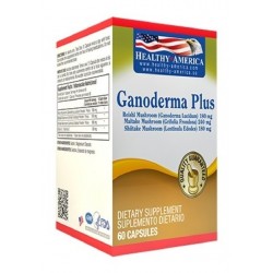Ganoderma Plus Healthy America X60 Capsulas (Entrega Inmediata)