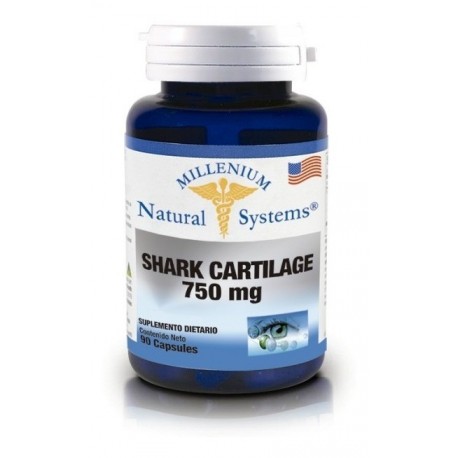 Shark Cartilage 750mg 90 Capsulas System (Entrega Inmediata)
