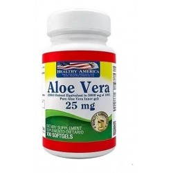 Aloe Vera Gels 25mg (5.000 Mg (200:1 Extract)) Healthy (Entrega Inmediata)