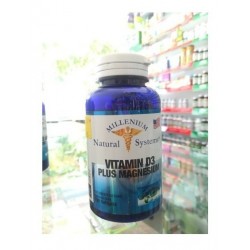 Vitamina D3 Magnesium X100 Natural Systems (Entrega Inmediata)
