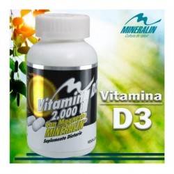 Vitamina D 2000 Iu Con Magensio Mineralin (Entrega Inmediata)