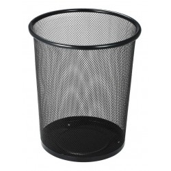 Papelera De Basura Grande Metálica Malla Office Ref.5001 (Entrega Inmediata)