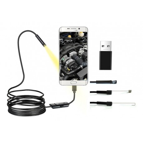 Camara Inspeccion Tipo C Endoscopio Android 3en1 Sonda Usb (Entrega Inmediata)