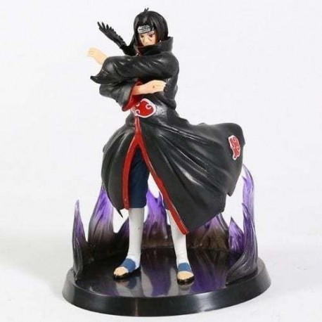 Figura Itachi Cuervos Naruto Shippuden + Obsequio (Entrega Inmediata)