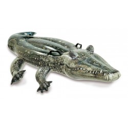 Flotador Cocodrilo Realista Piscina Intex 57551np (Entrega Inmediata)
