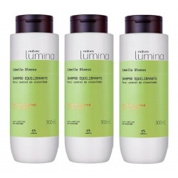 3 Shampoo Equilibrante Cabello Oleoso Lumina Natura (Entrega Inmediata)