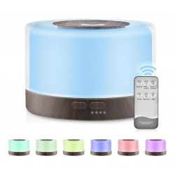Humidificador De Aire Ultrasónico De 500 Ml Con Control (Entrega Inmediata)