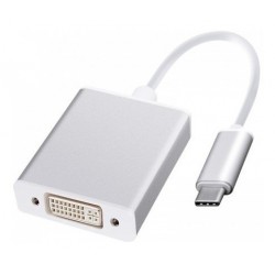 Convertidor Adaptador Usb 3.1 Tipo C A Dvi Macbook - Pc (Entrega Inmediata)