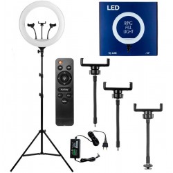 Aro De Luz Led Flash 45 Cm Fotografía Selfie Con Trípode (Entrega Inmediata)