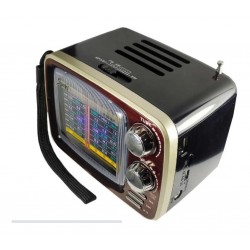 Radio Vitage Parlante Usb Recargable Bluetooth 8 Bandas (Entrega Inmediata)