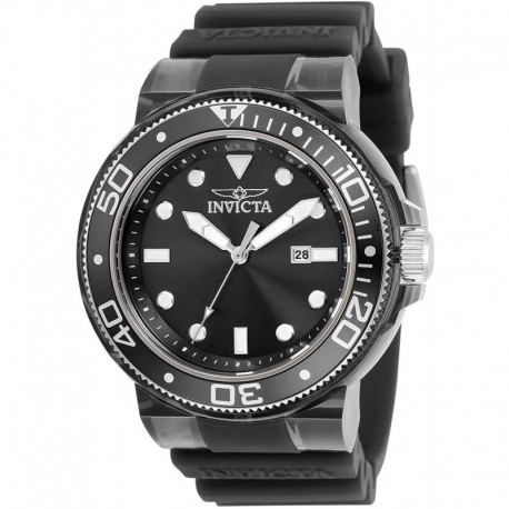 Reloj Invicta 32330 Pro Diver Quartz Black Dial Hombre (Importación USA)