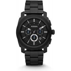 Reloj Fossil FS4552 Mujer Machine Chronograph Black-Tone Sta (Importación USA)