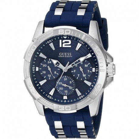 Reloj Guess U0366G2 Iconic Blue Stainless Steel Stain Resist (Importación USA)