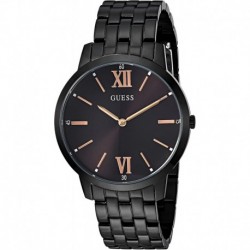 Reloj Guess U1072G3 Stainless Steel Black Ionic Plated Brace (Importación USA)