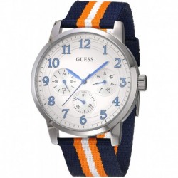 Reloj Guess W0975G2 Hombre Blue-Striped (Importación USA)