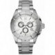 Reloj Guess X53001G1S 45 Silver Steel Bracelet & Case Minera (Importación USA)