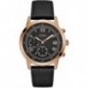 Reloj Guess W1000G4 Black Leather Reloj-W1000G4 (Importación USA)