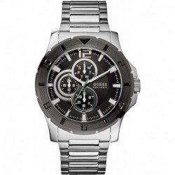 Reloj Guess Hombre Stainless Steel Date Bracelet Mineral Gla (Importación USA)
