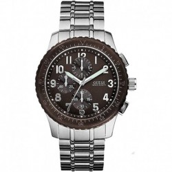 Reloj Guess U13604G1 Hombre Silver Stainless-Steel Quartz wi (Importación USA)