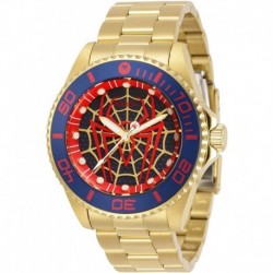 Reloj Marvel Invicta Spiderman Limited Edition Quartz Blue Dial Hombre 32379