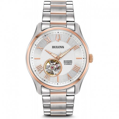Reloj Bulova Hombre Analogue Classic Automatic with Stainless Steel Strap 98A213
