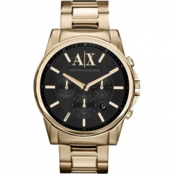 Reloj Armani Exchange Hombre Gold Chronograph Bracelet Wat
